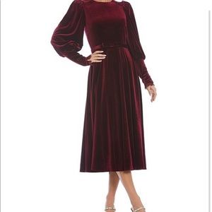 Antonio Melani x Nicola Bathie Helen Velvet Dress